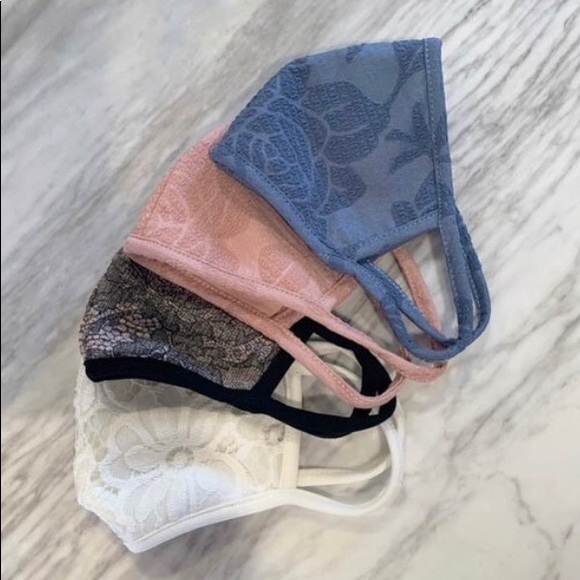 4 Piece Set Protective Face Mask Set - Picture 2 of 5